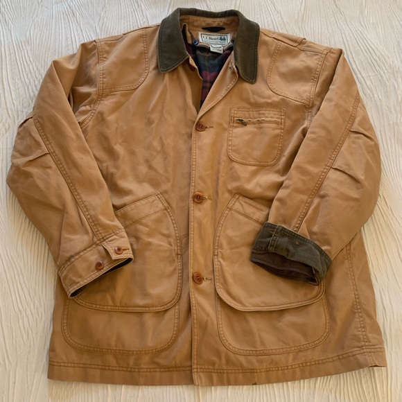 L.L. Bean Other - L.L. Bean Original Field Coat w/ Primaloft liner, Saddle color, size Large
